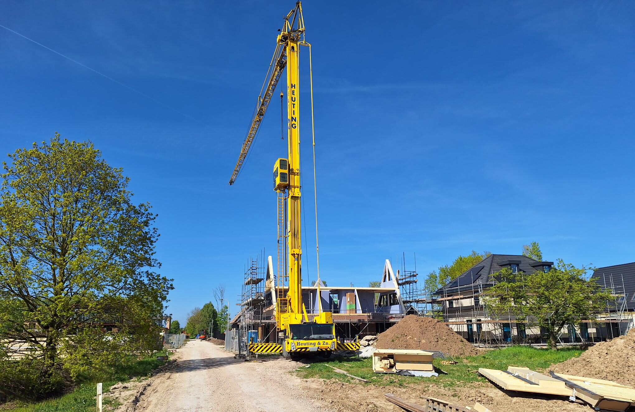 Okeniet woning in Heteren krijgt steeds meer vorm